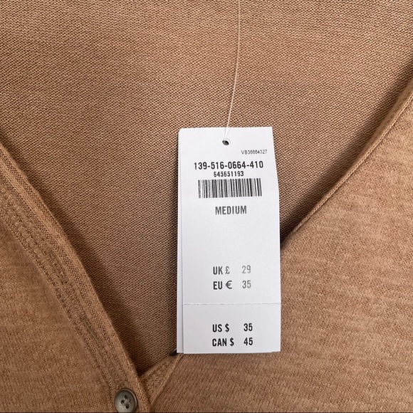 A&F cozy Henley top - Picture 3 of 3